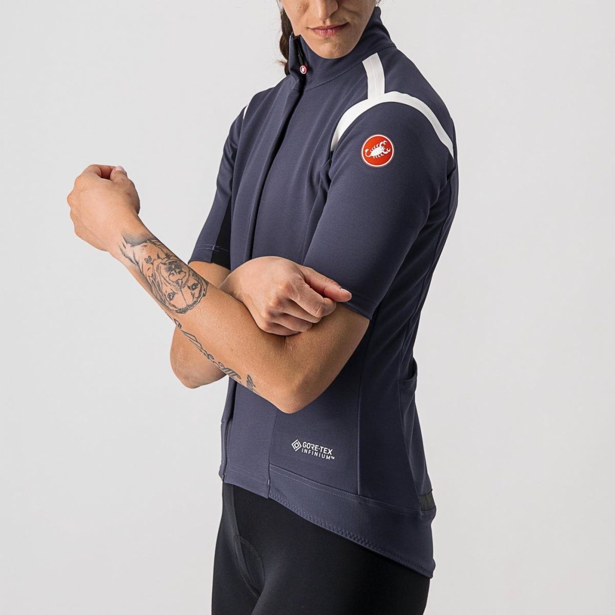 Castelli Gabba Rosso Corsa Women's Jersey Steel Blue