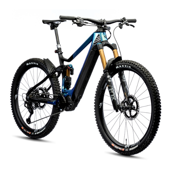 Merida eOne Sixty 10K Electric Mountain Bike Glossy Sparkling Blue/Matt Black