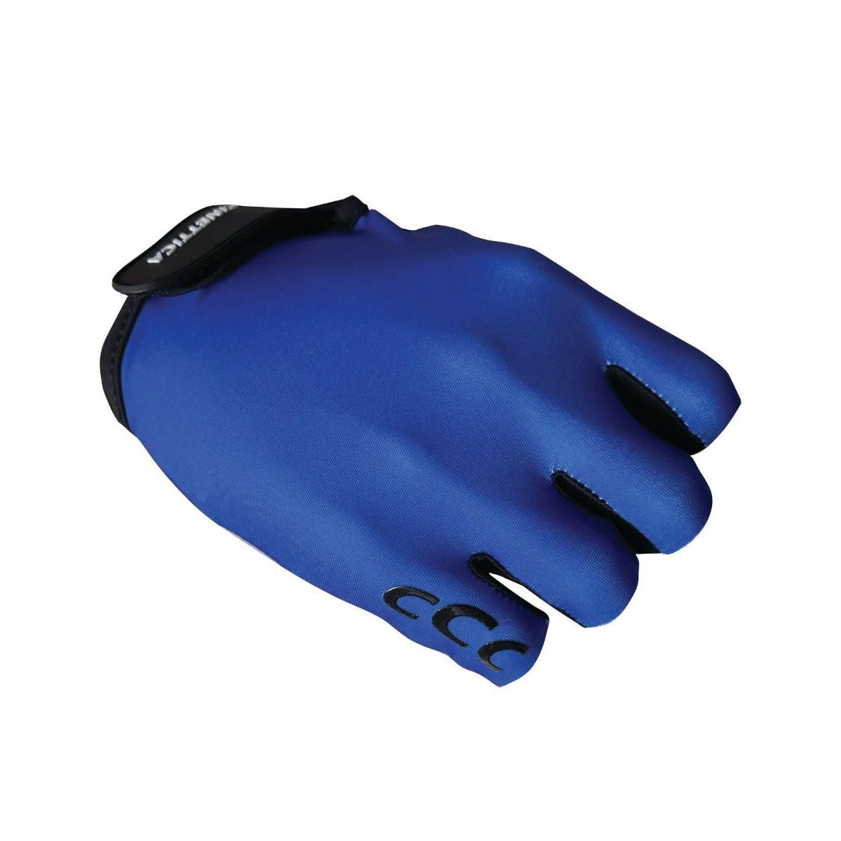 Cinettica Coda Fingerless Gloves Blue