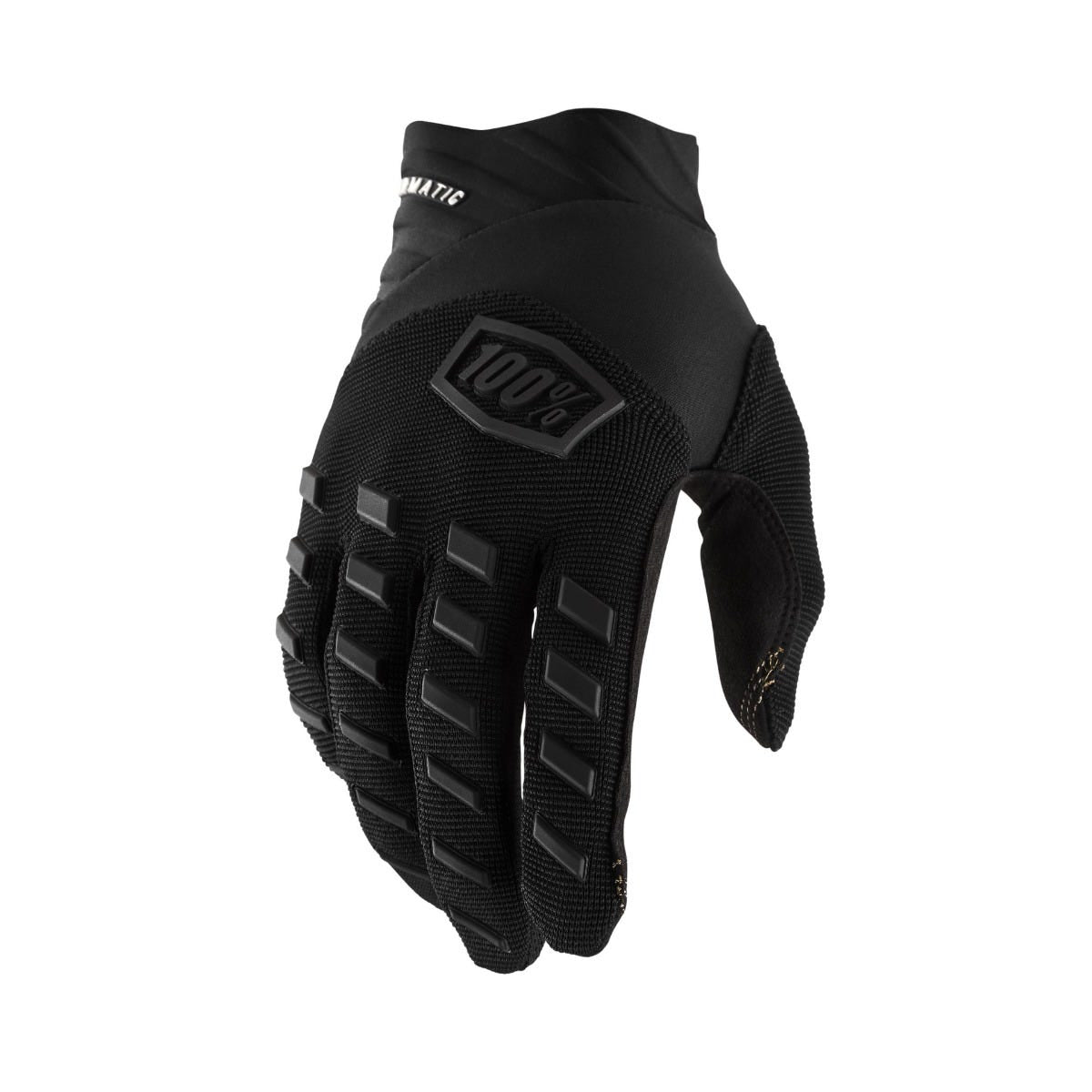 100% Airmatic Youth Mountain Bike Gloves Black/Charcoal