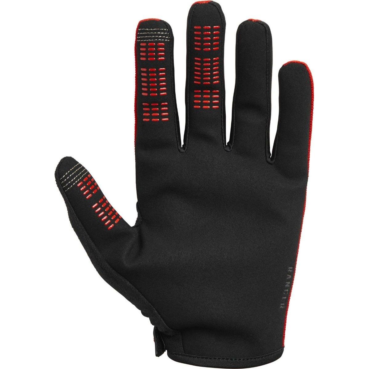 FOX Ranger Full Finger Gloves Fluoro Red 2023