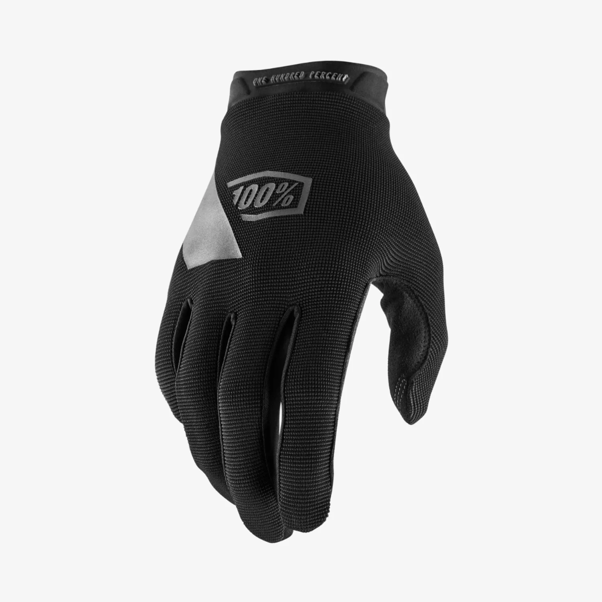100% Ridecamp Full Finger Gloves Black/Charcoal