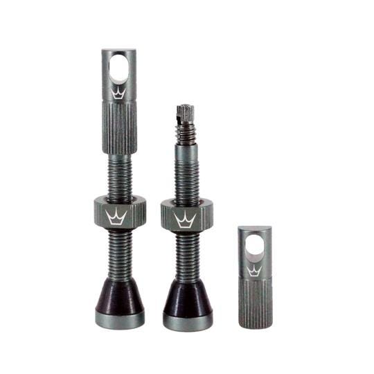 Peaty's Tubeless Valves 60mm Matte Slate