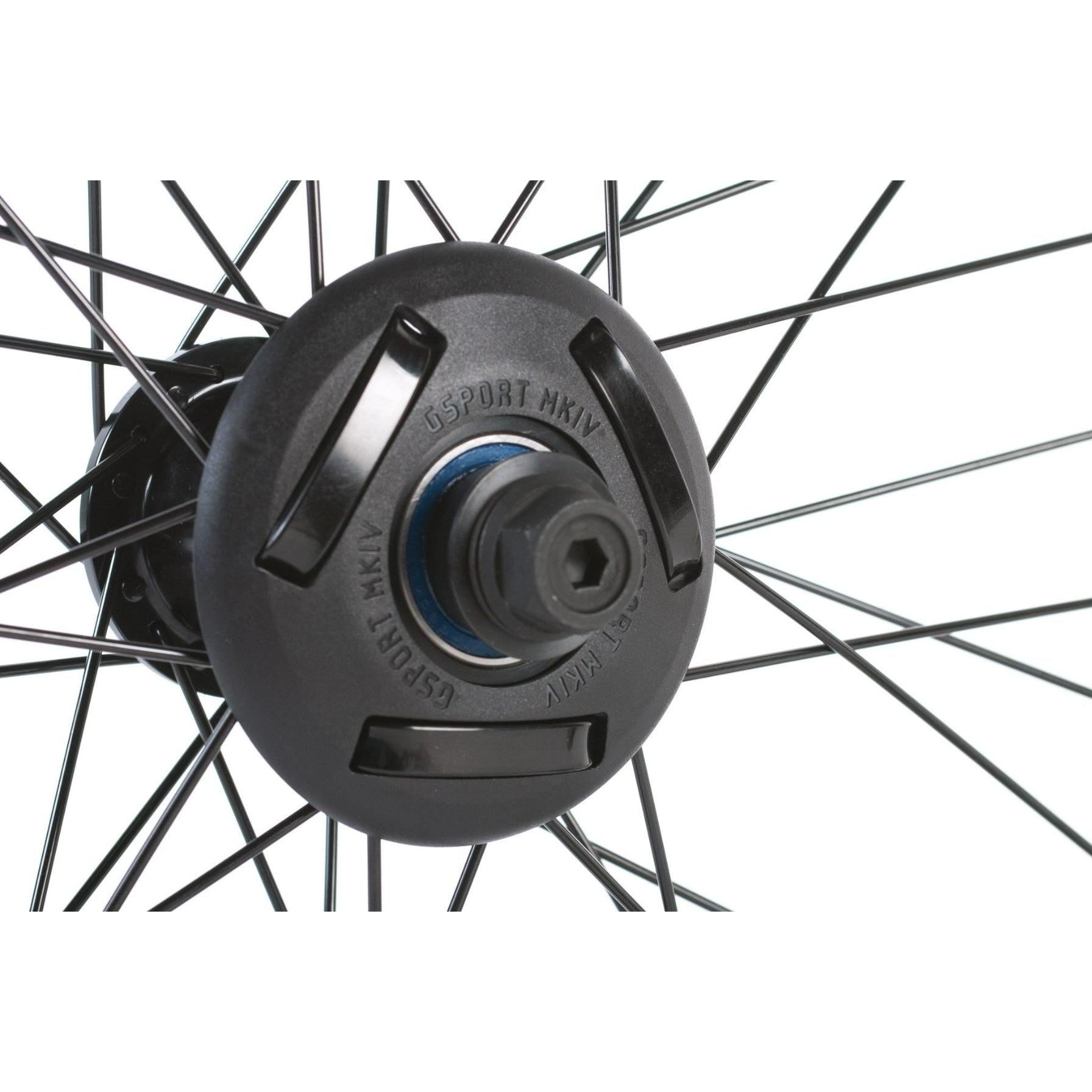 GSport Gland MK IV BMX Hub Guard Black