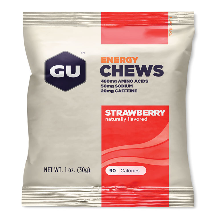 GU Energy Chews (Strawberry)