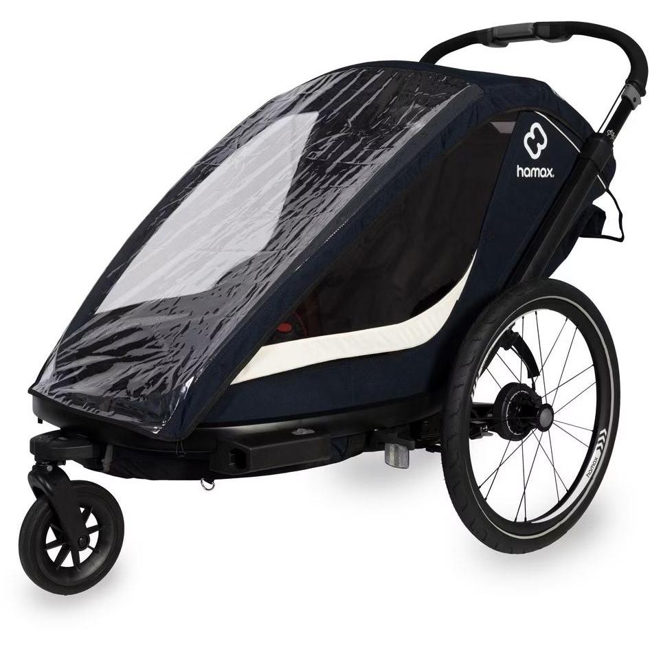 Hamax Breeze Two Child Trailer Navy