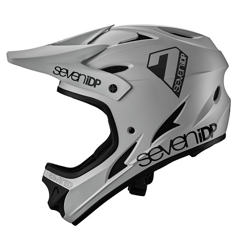 Seven iDP M1 Full Face Helmet Army Grey