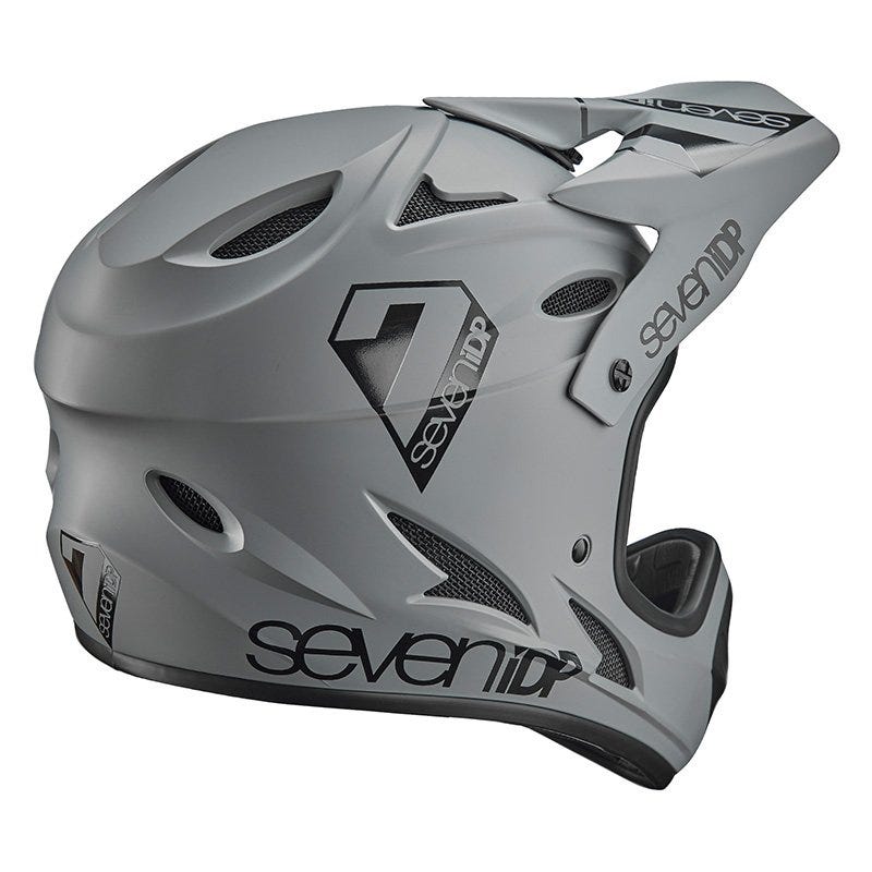 Seven iDP M1 Full Face Helmet Army Grey