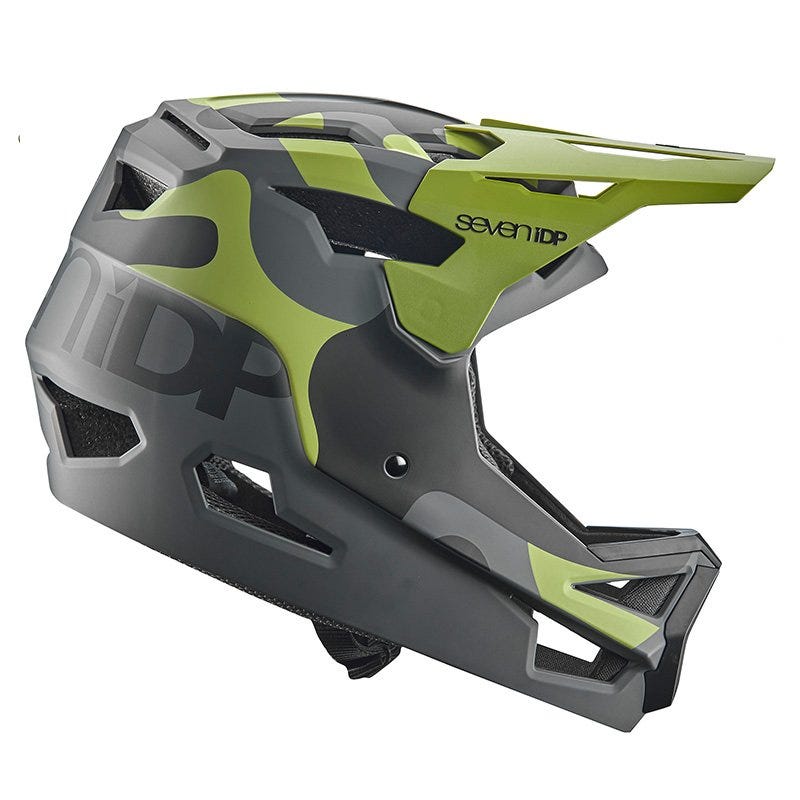 Seven iDP Project23 ABS Full Face Helmet Army Camo