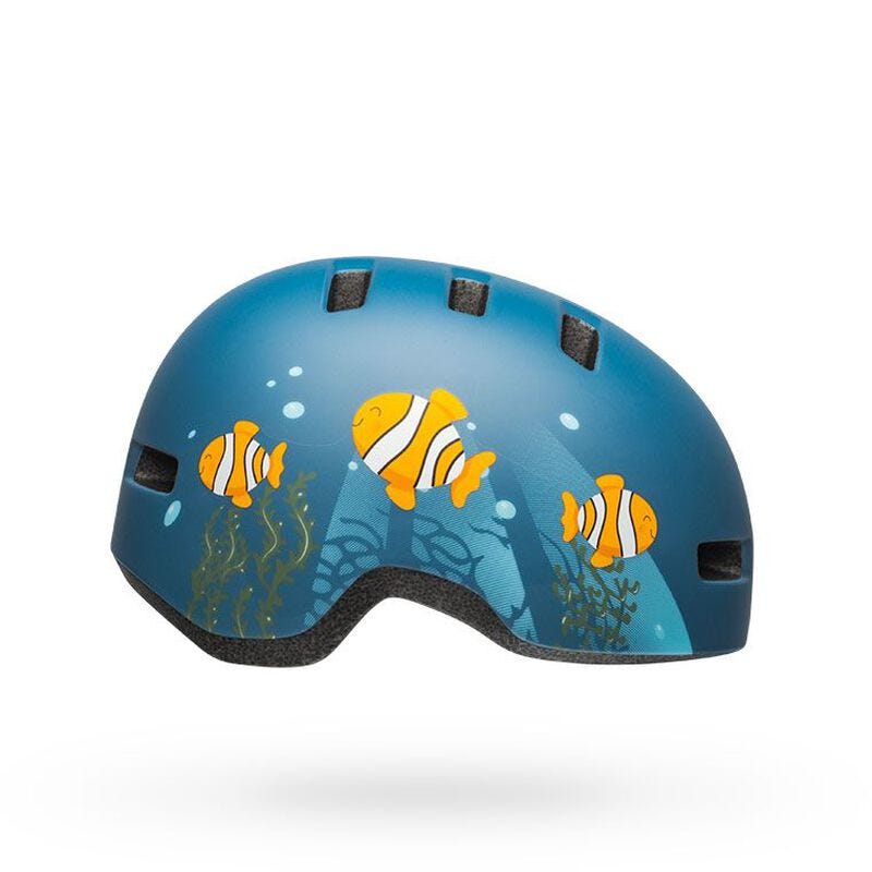 Helmets Bell Lil Ripper Clown Fish Gray/Blue
