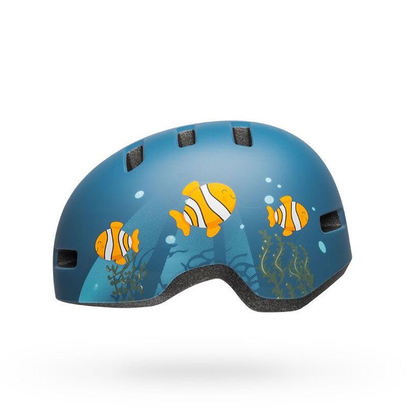 Helmets Bell Lil Ripper Clown Fish Gray/Blue