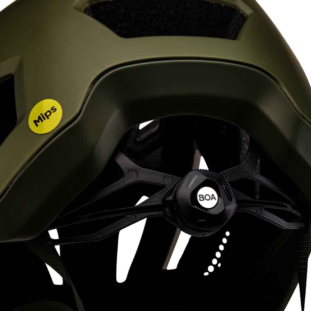 FOX Crossframe Pro MIPS Helmet Olive Green 2023