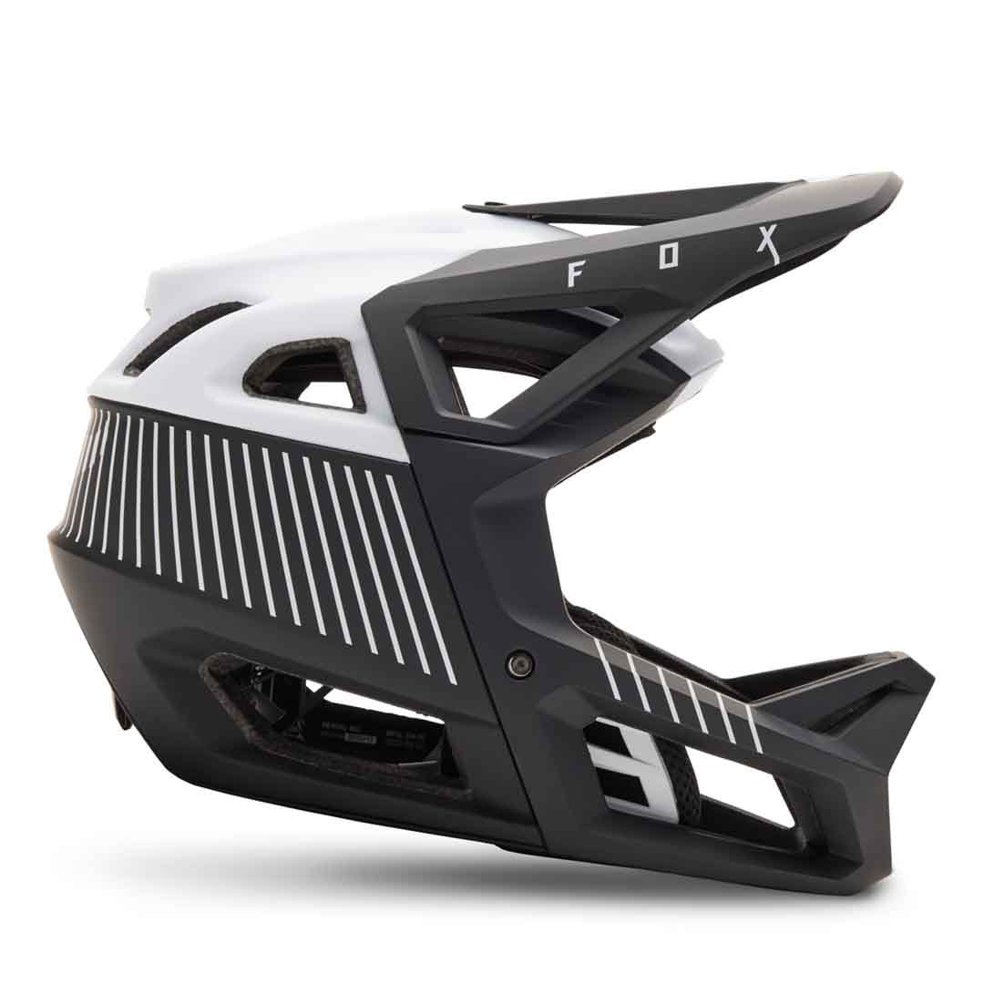 FOX Proframe RS Mash AS Fullface Helmet Black/White