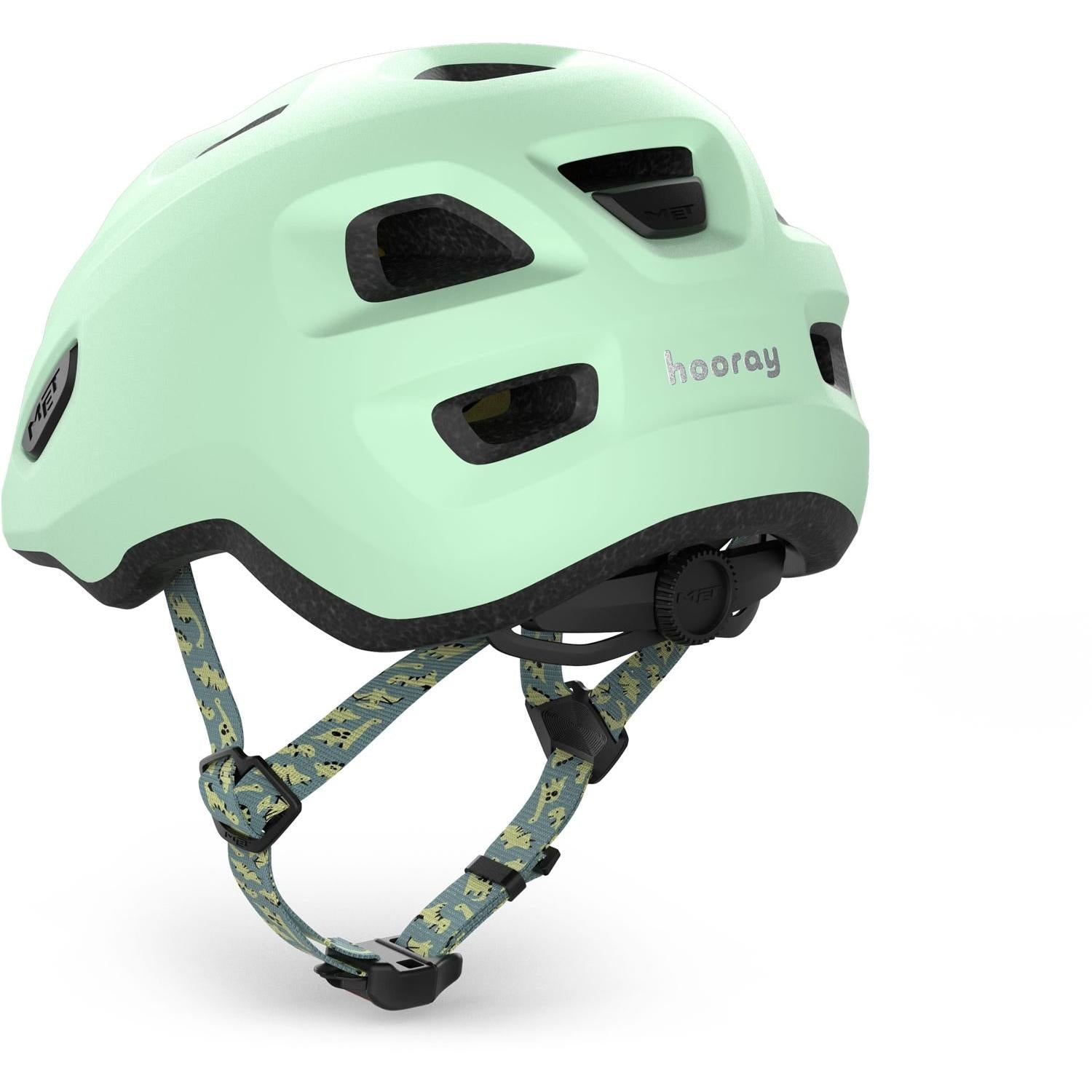 MET Hooray Kids Helmet Dusted Green/Matt