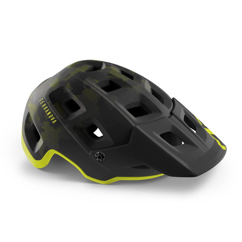 MET Terranova MIPS MTB Helmet Camo/Lime Green