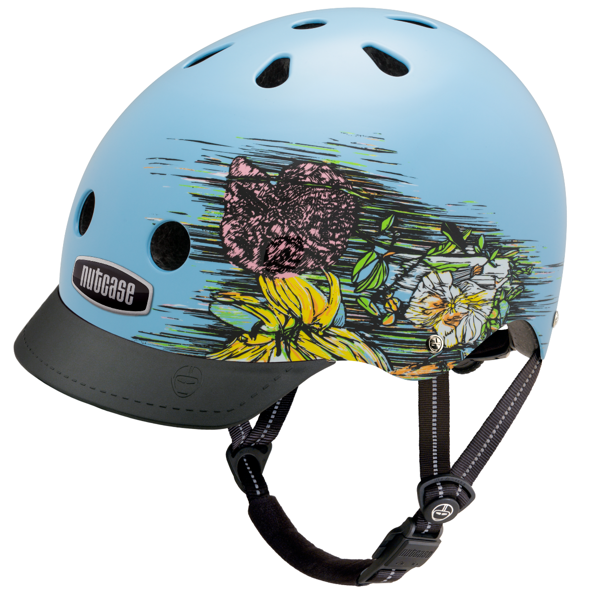 Nutcase Artist Series Helmet Sunrose