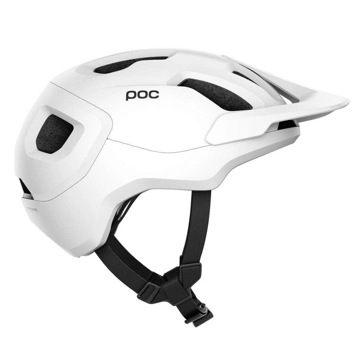 POC Axion SPIN Helmet Matt White