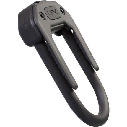 Hiplok DX with Frame Clip Black