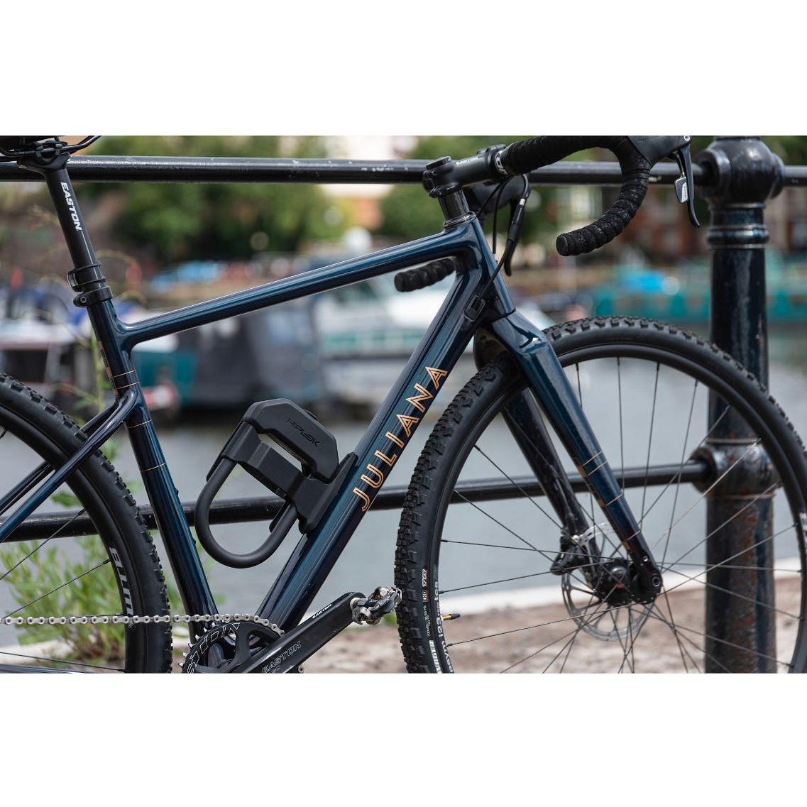 Hiplok DX with Frame Clip Black