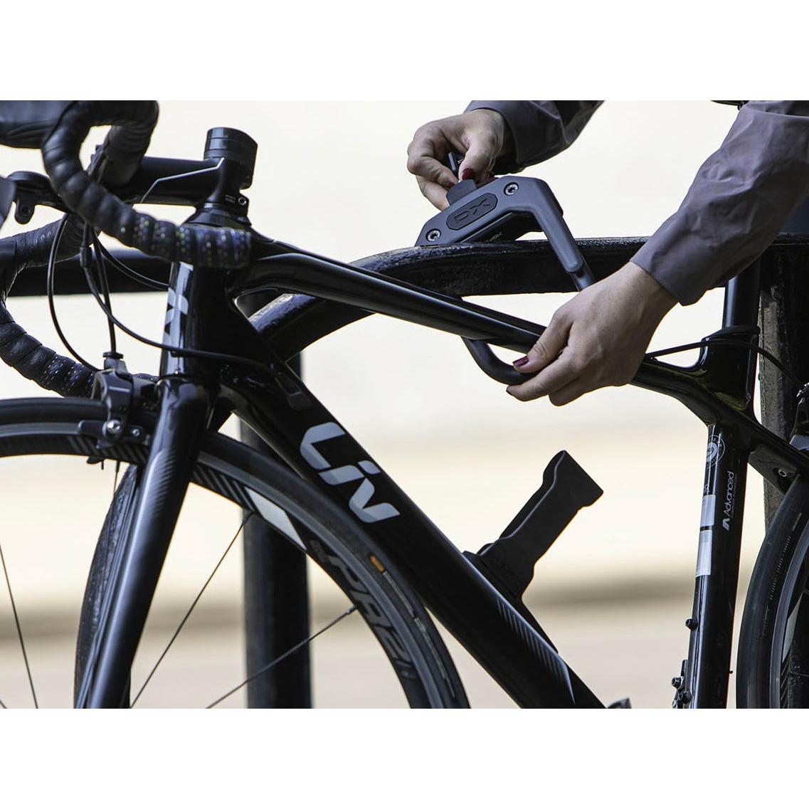 Hiplok DX with Frame Clip Black