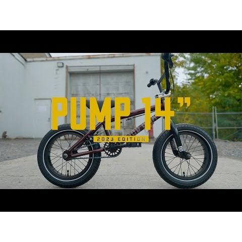Kink Pump 14'' BMX Bike Gloss Digital Maroon 2023