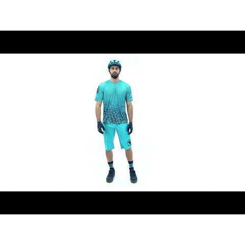 Endura Singletrack Print Tee LTD Short Sleeve Jersey Rusty Red