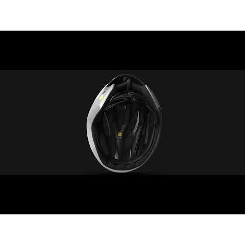 MET Trenta 3K Carbon MIPS Road Helmet White/Silver