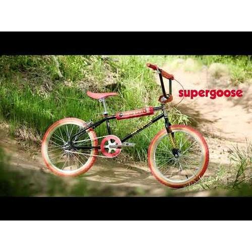 Mongoose Supergoose Classic BMX Bike Red/Blue