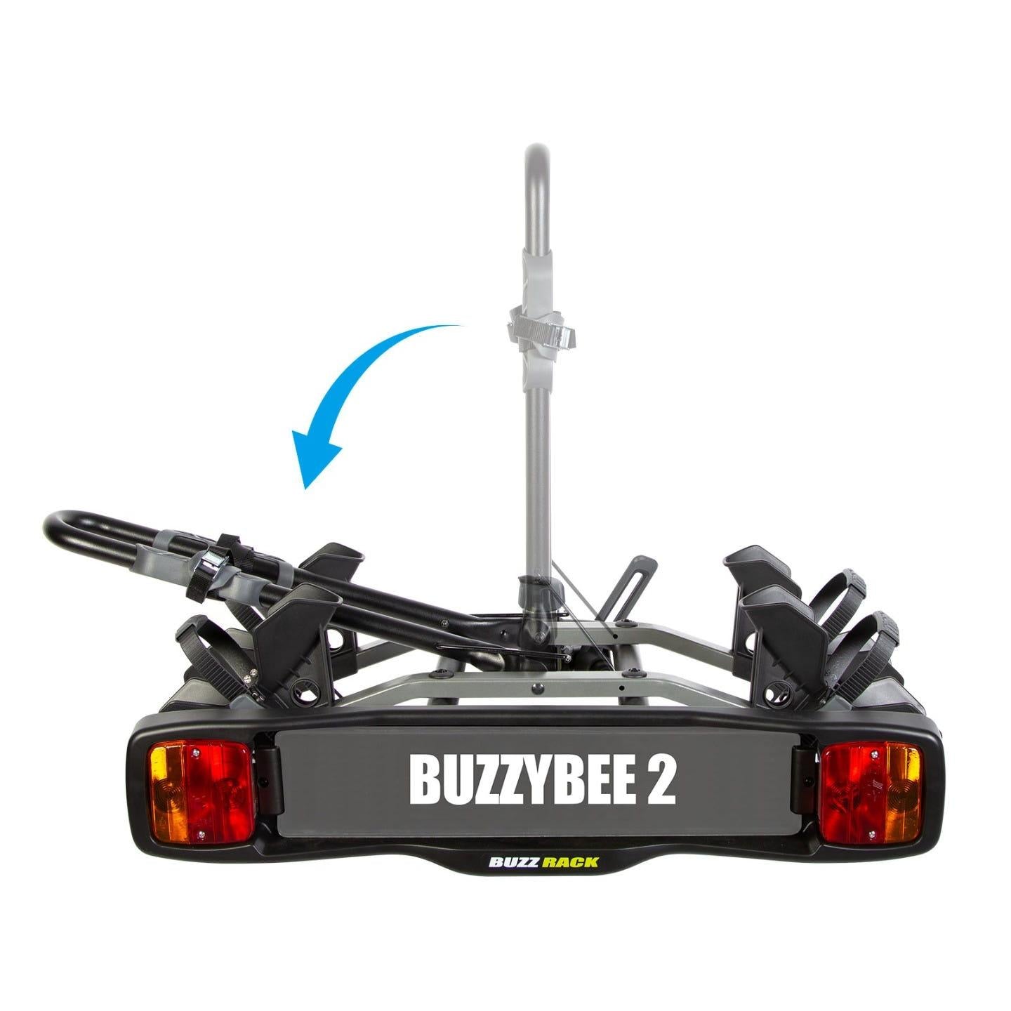 Buzzrack Buzzybee 2 Platform 2 Bike Tow Ball Rack