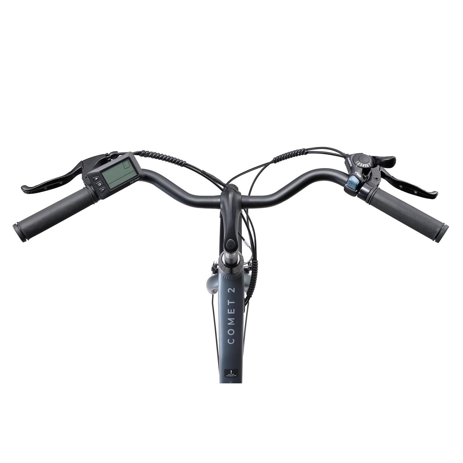 Pedal Comet 2 Step Through Electric Cruiser Bike Lunar Grey