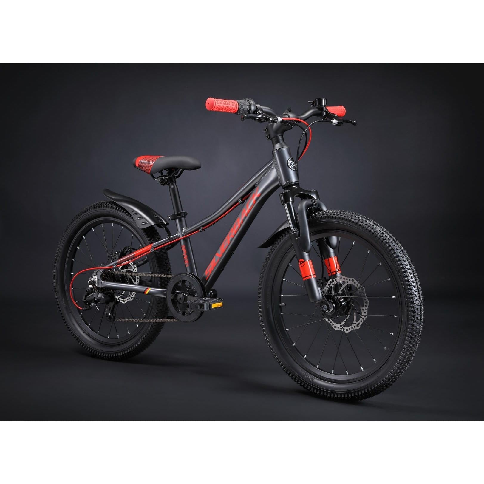 Silverback Spyke 20'' Kid's Mountain Bike Black/Red