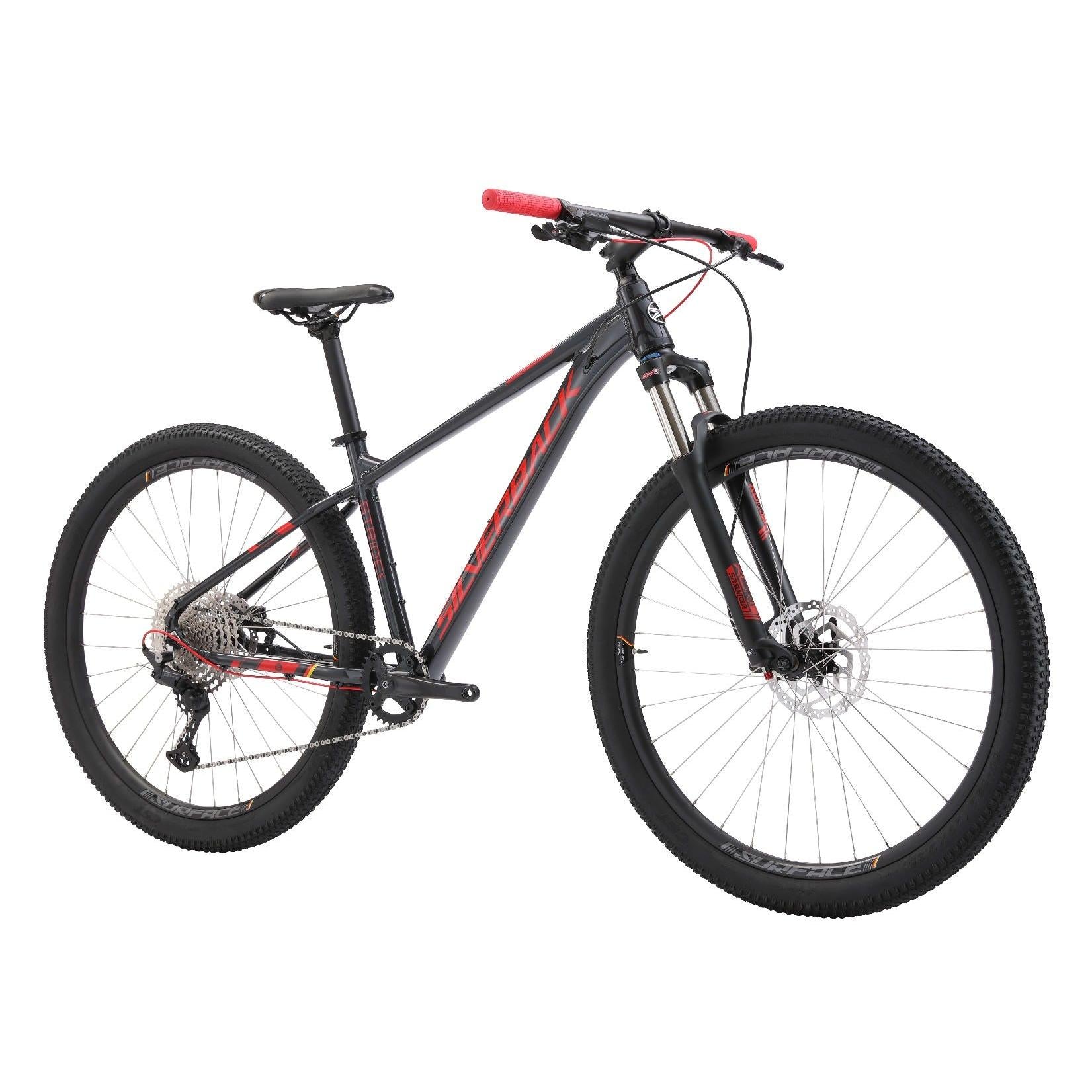 Silverback Stride Elite Mountain Bike Charcoal/Watermelon
