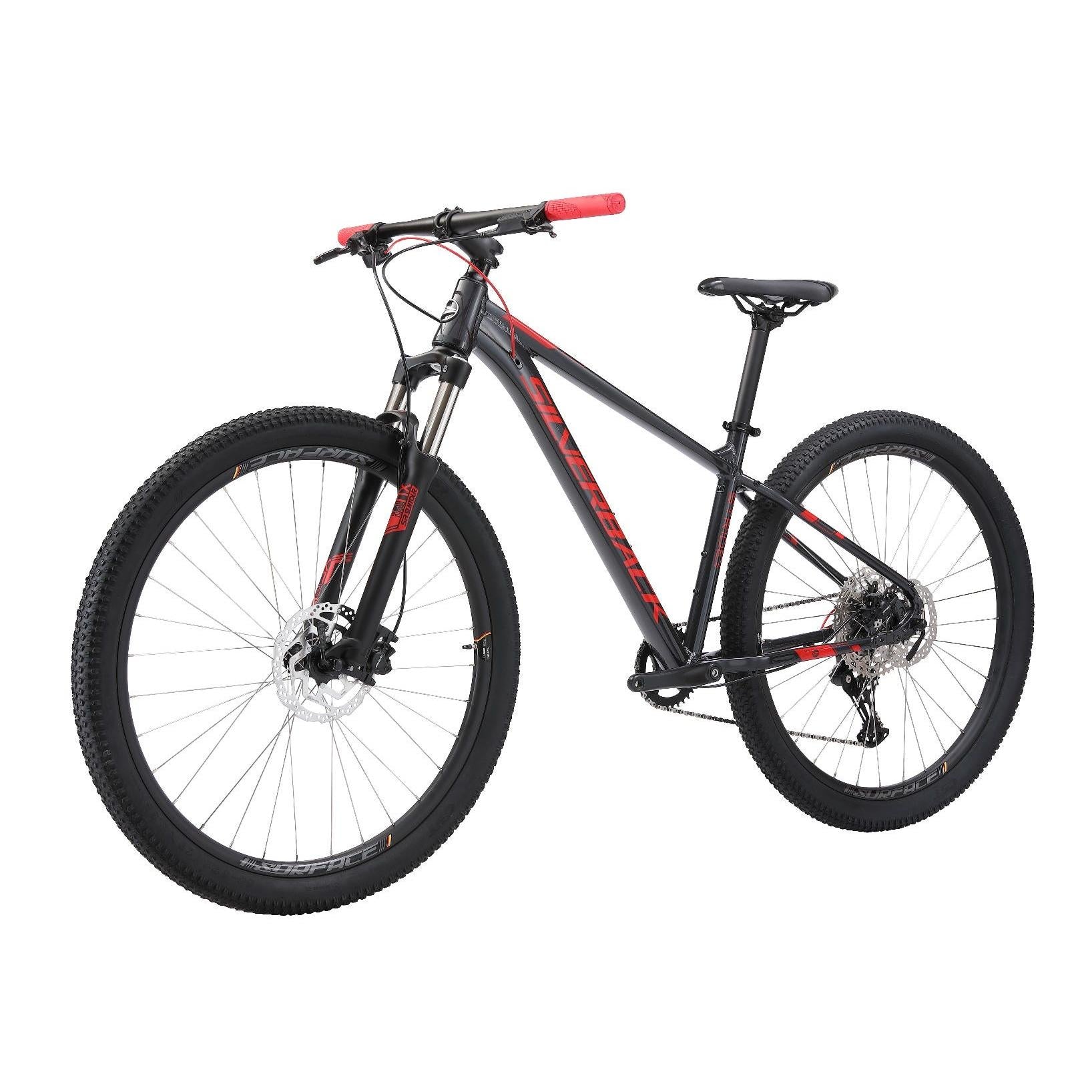 Silverback Stride Elite Mountain Bike Charcoal/Watermelon