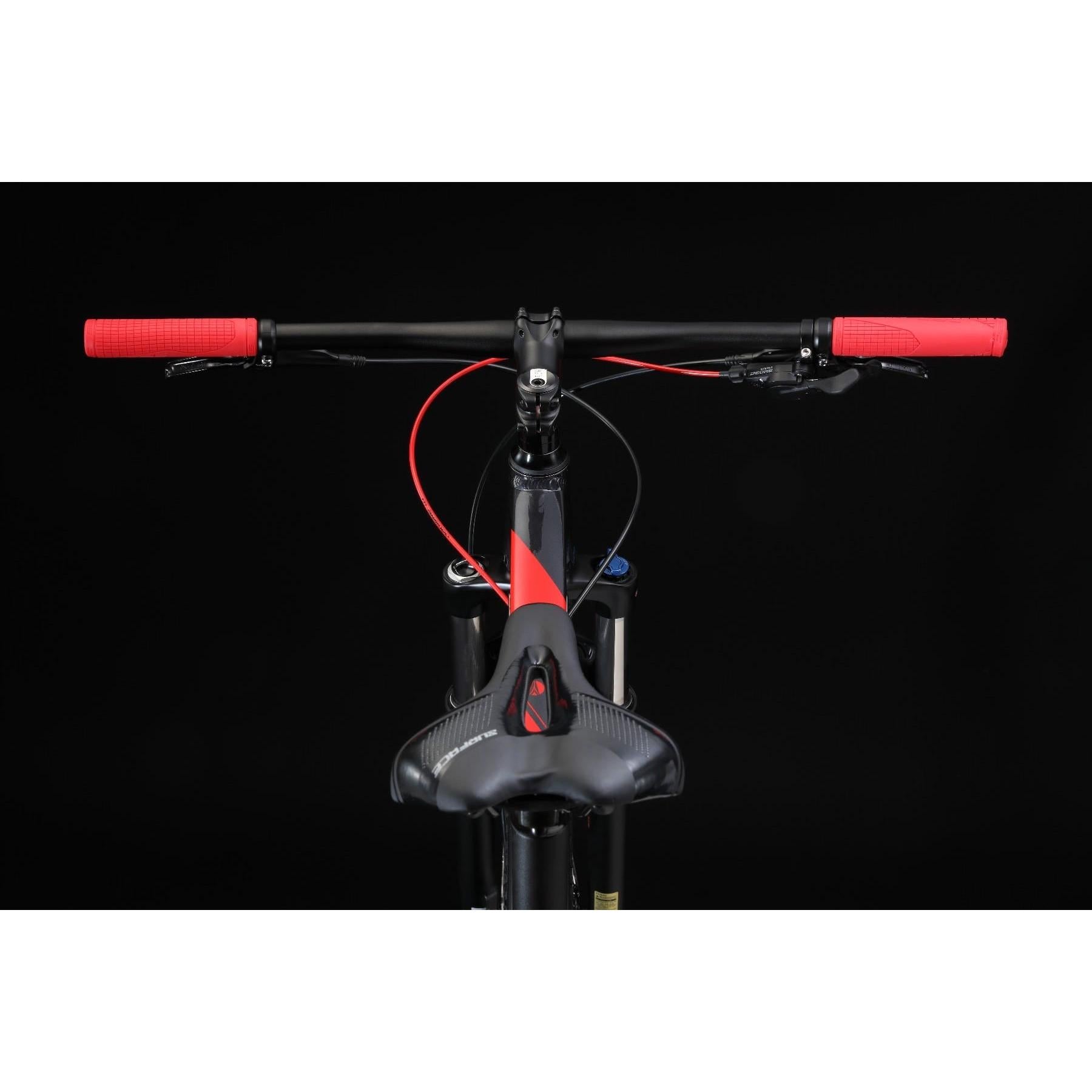 Silverback Stride Elite Mountain Bike Charcoal/Watermelon