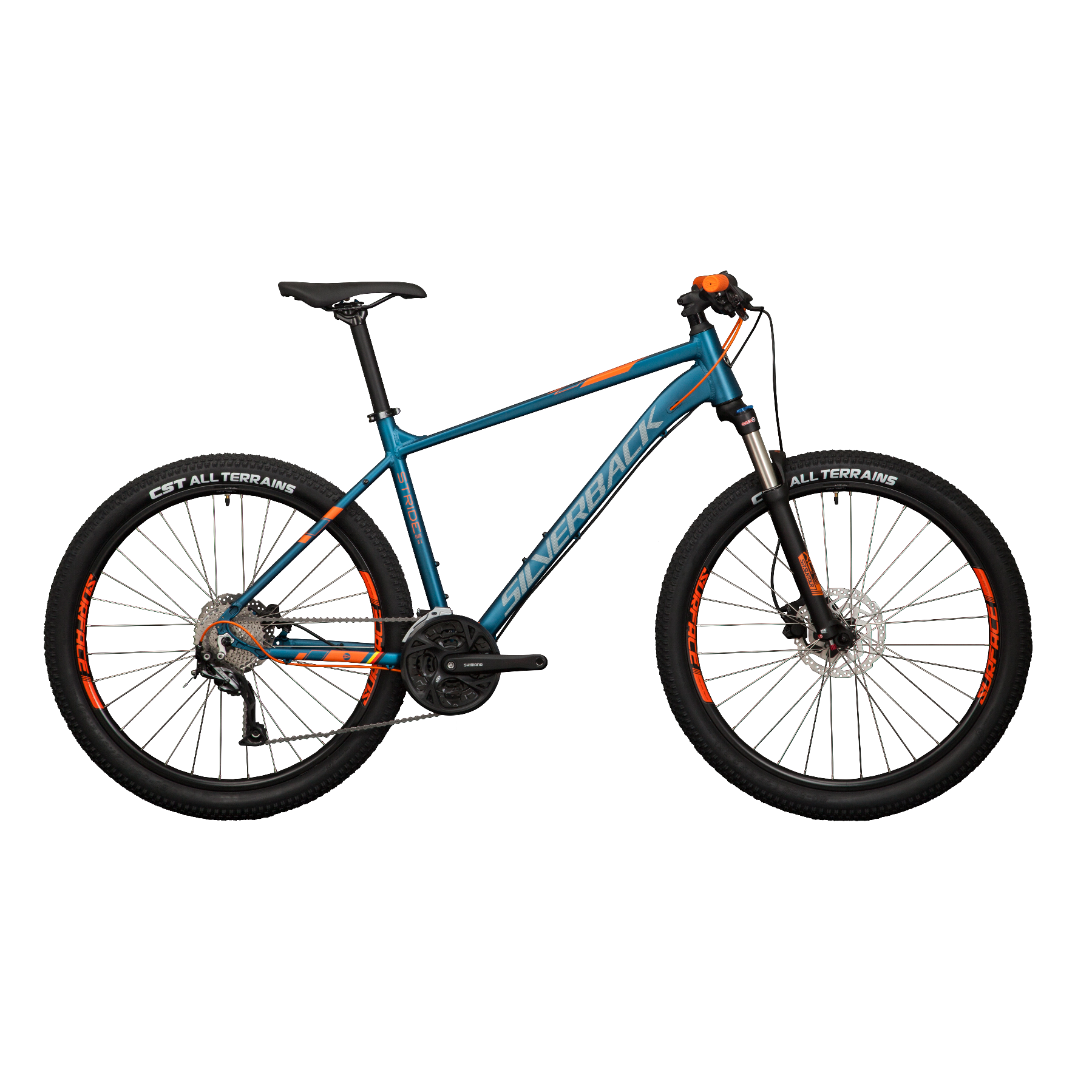 Silverback Stride Elite SL 29 Mountain Bike Anodized Blue/Orange (2020)