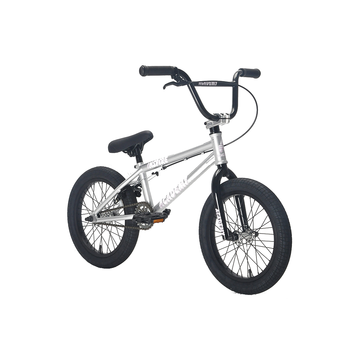 Academy Inspire 16 Kids BMX Bike Silver/Black (2021)