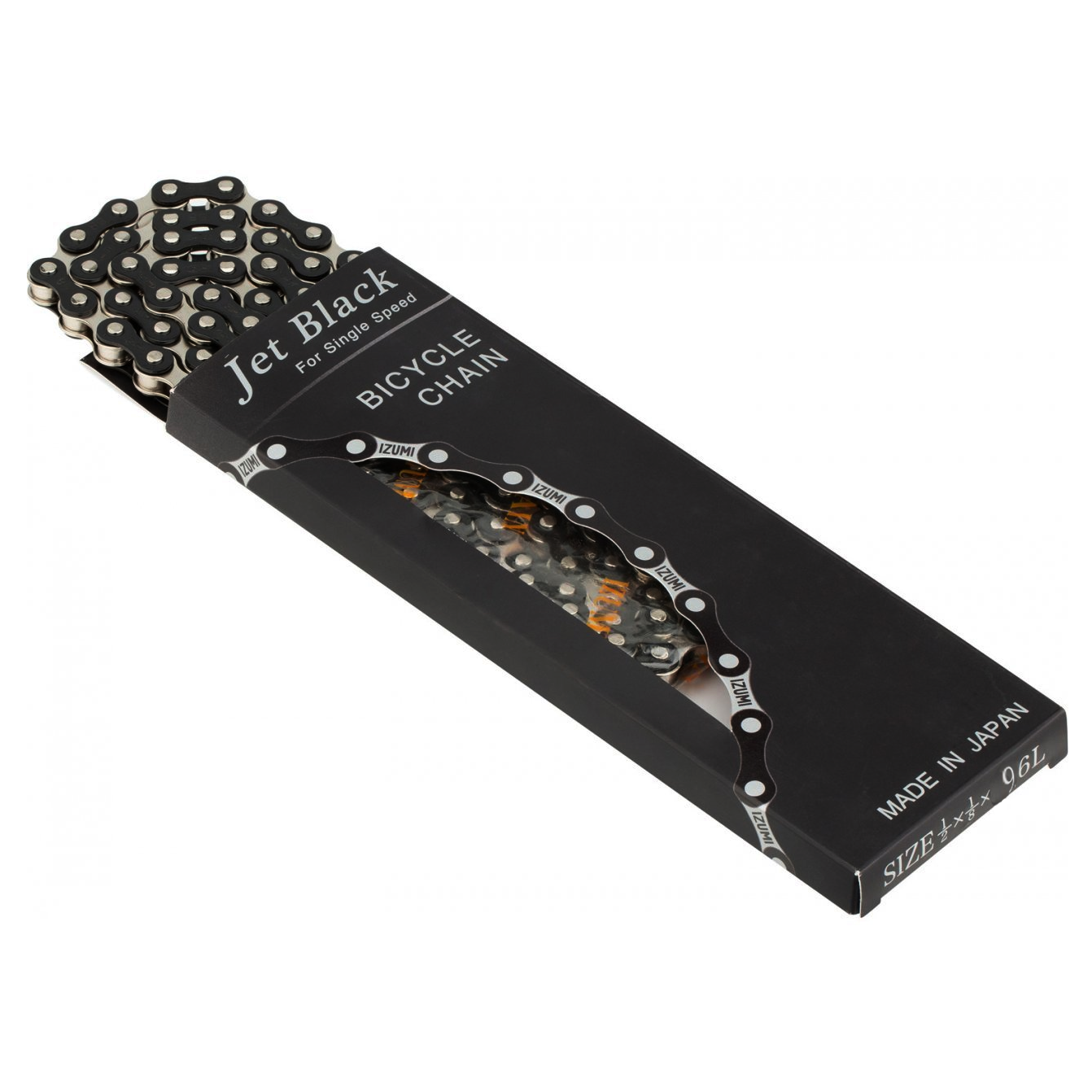 Izumi BMX Chain 11/8'' Black/Silver
