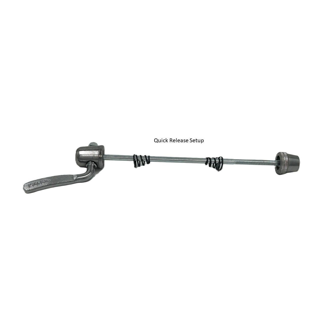 JetBlack Trainer Skewer QR & Thru Axle Compatible