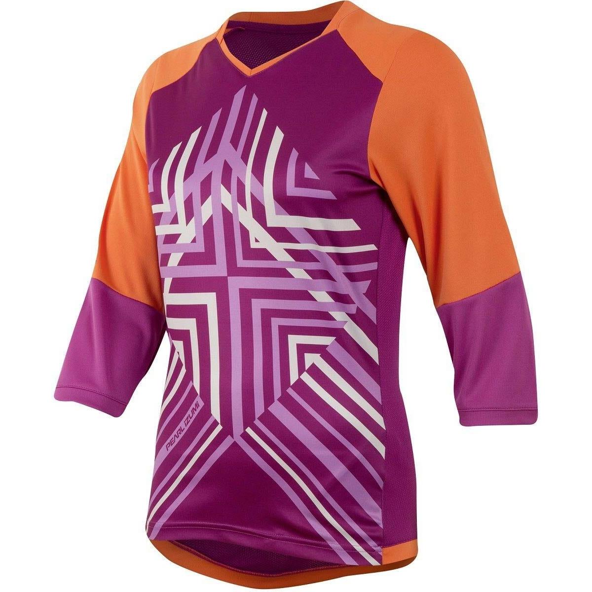 Pearl Izumi Launch 3 Quarter Sleeve Women's Jersey Plum