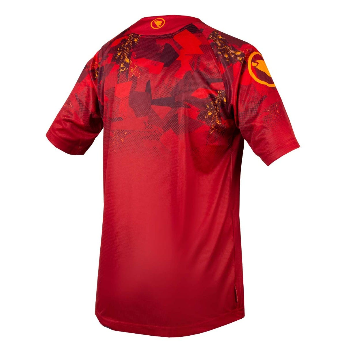 Endura Singletrack Print Tee LTD Short Sleeve Jersey Rusty Red