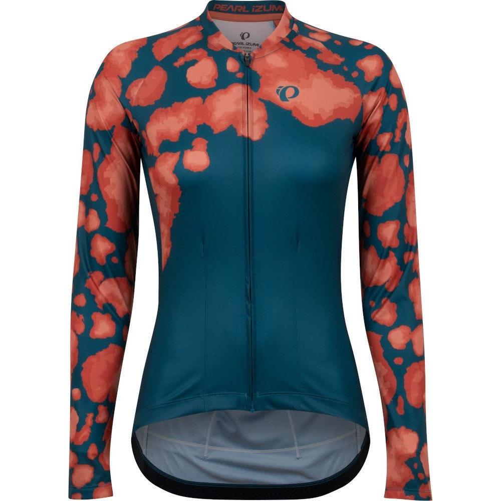 Pearl Izumi Attack Women's LS Jersey Ocean Blue