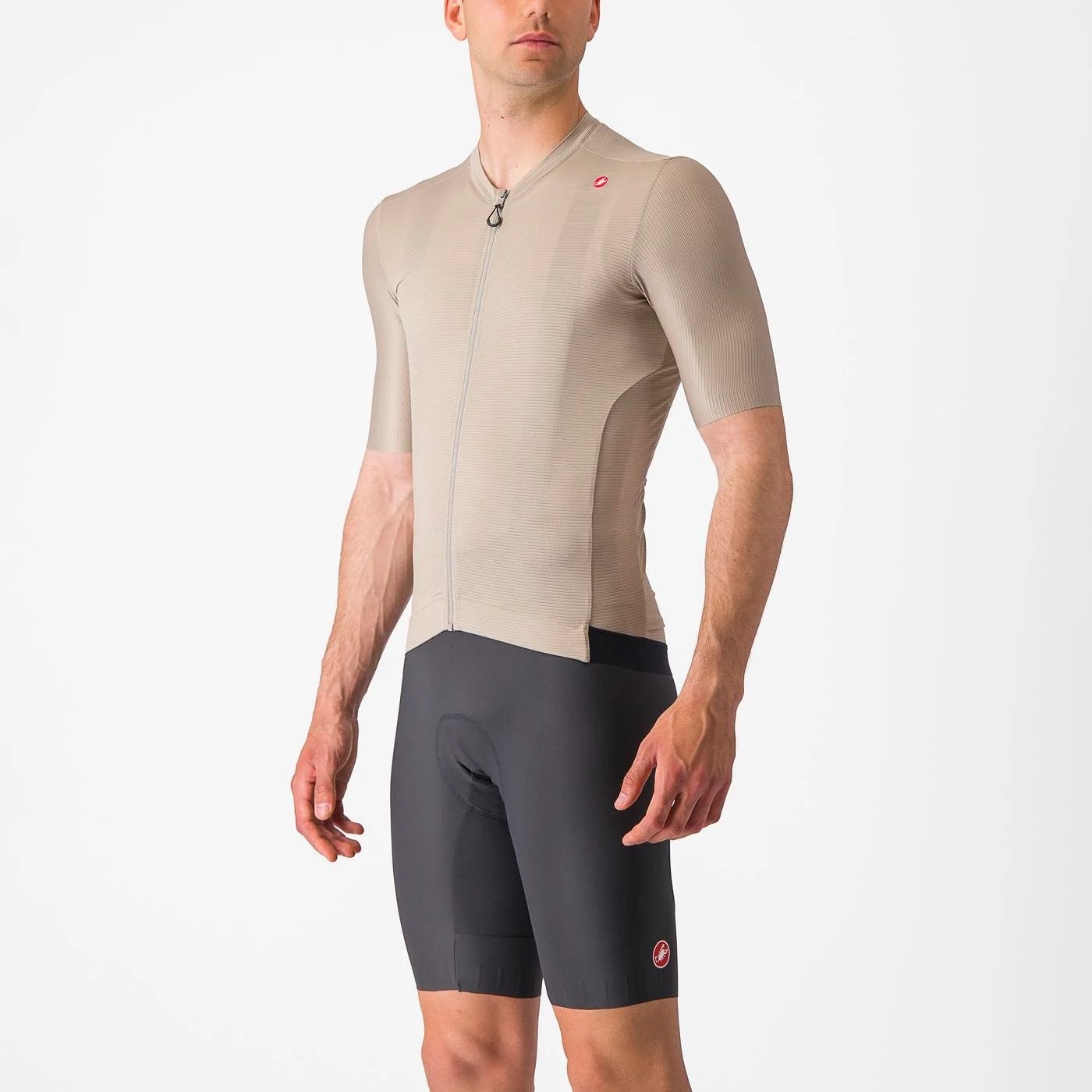 Castelli Espresso Short Sleeve Jersey Clay/Black