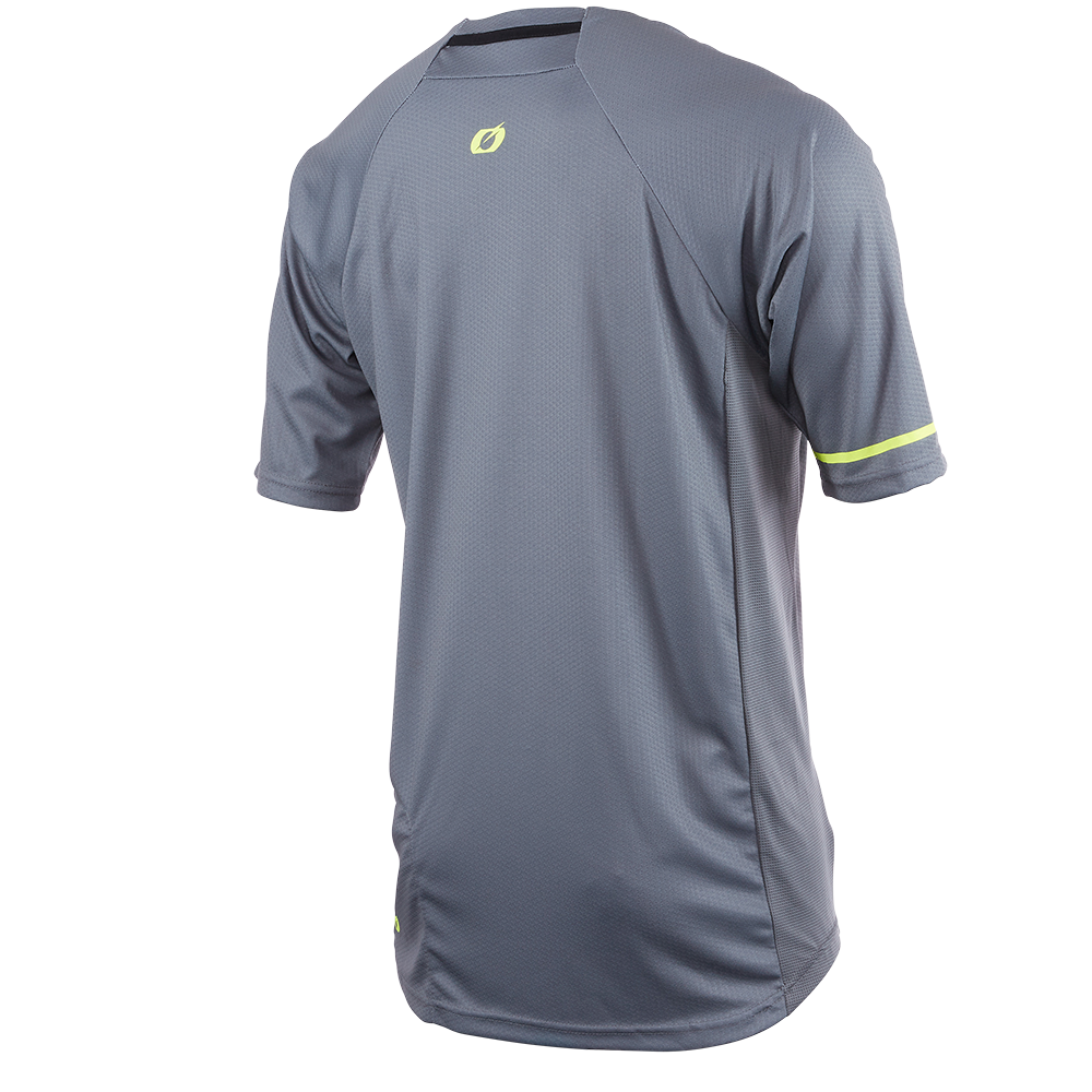 O'Neal Pin It Short Sleeve Jersey Grey/Neon Yellow