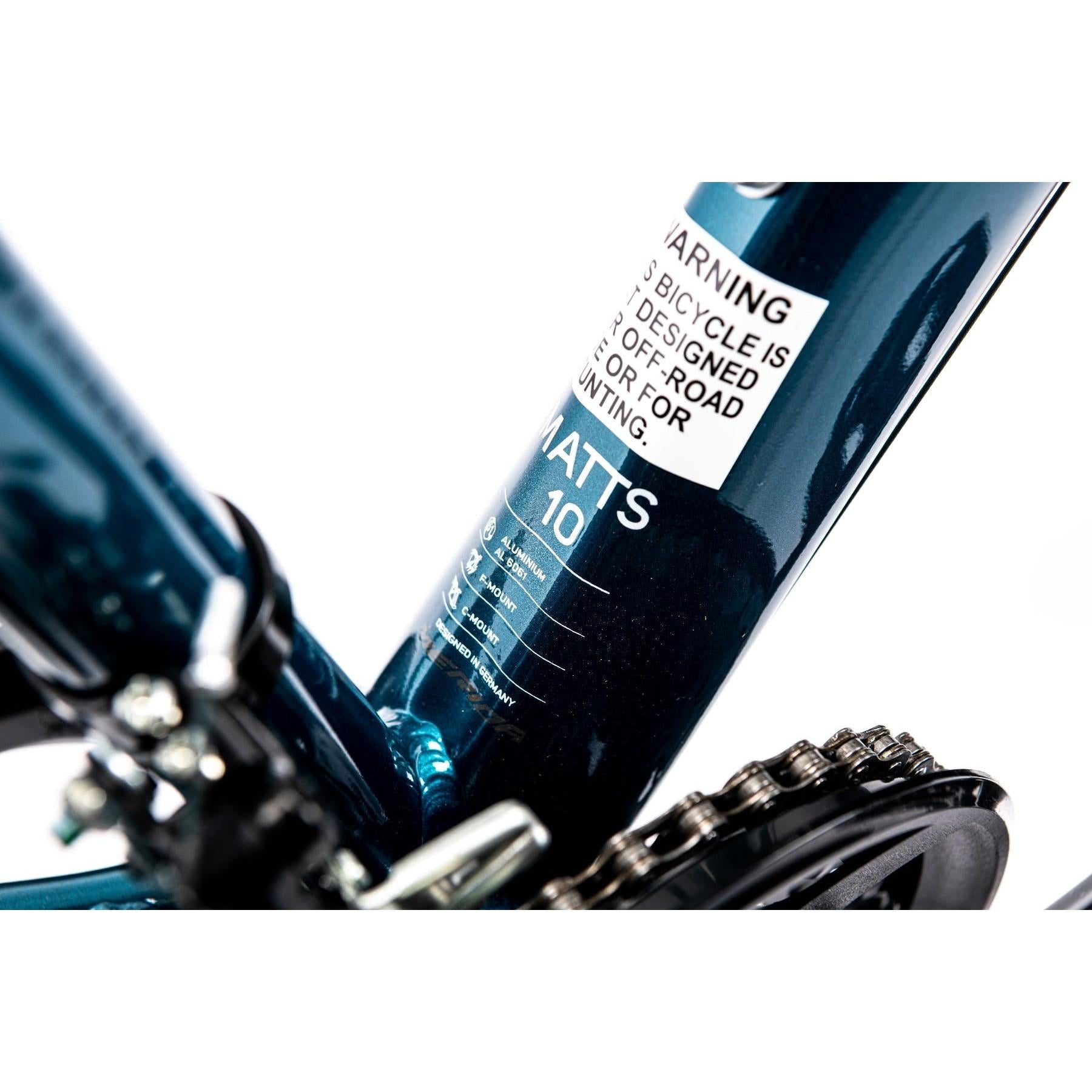 Merida Matts 7.10 D Mountain Bike Blue/Teal