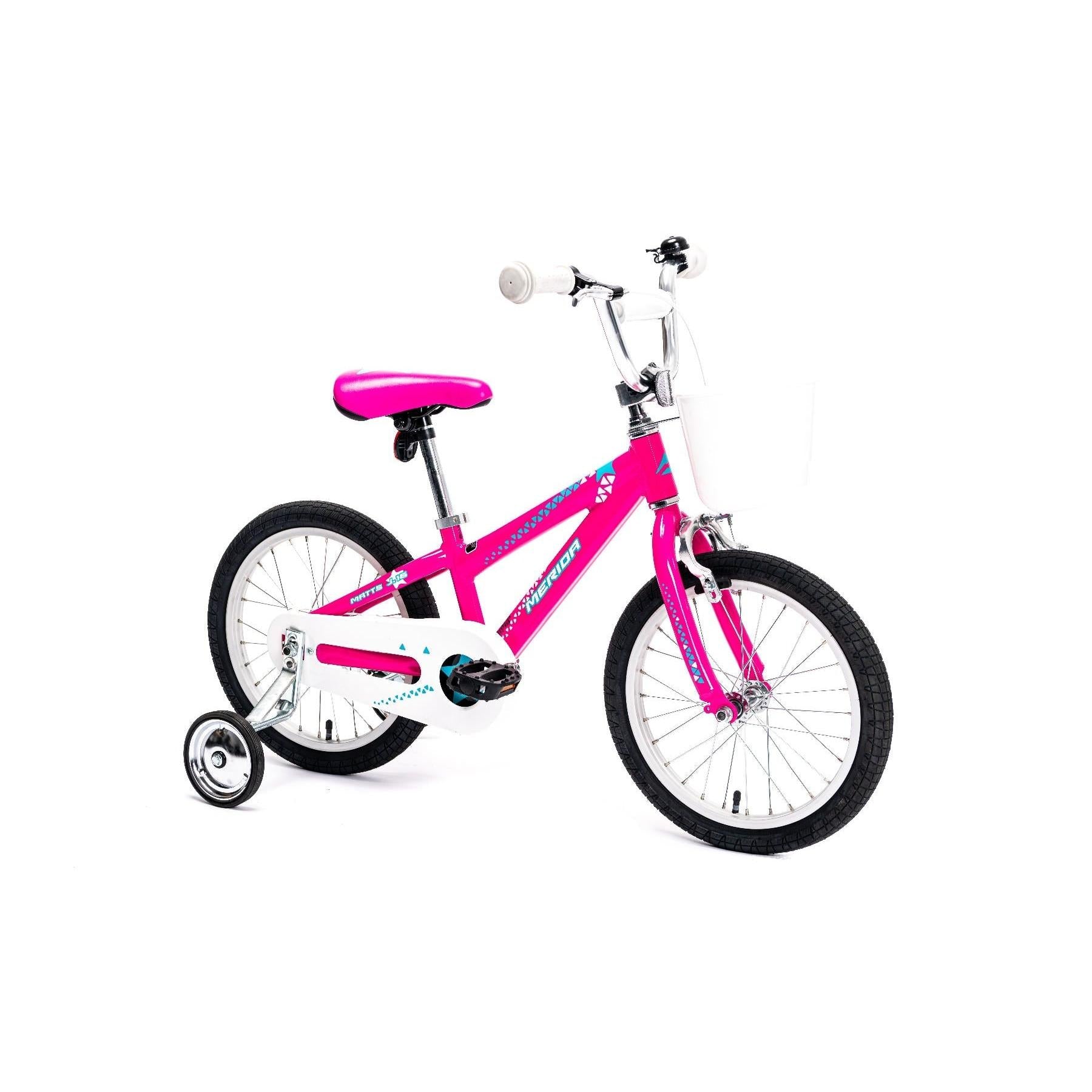 Merida Matts J16 Kids Bike Pink/Blue/White