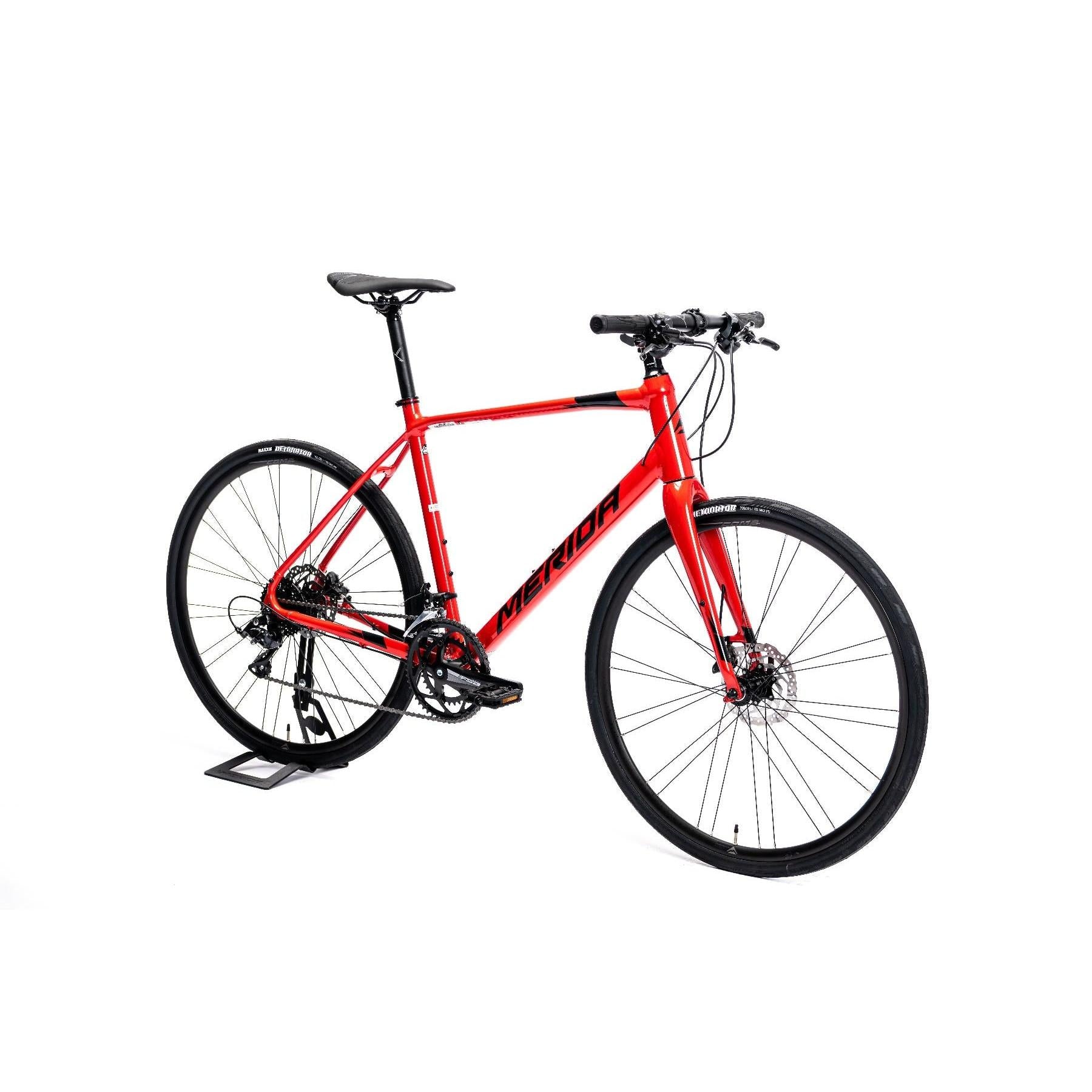 Merida Speeder 200 Flat Bar Road Bike Golden Red/Black