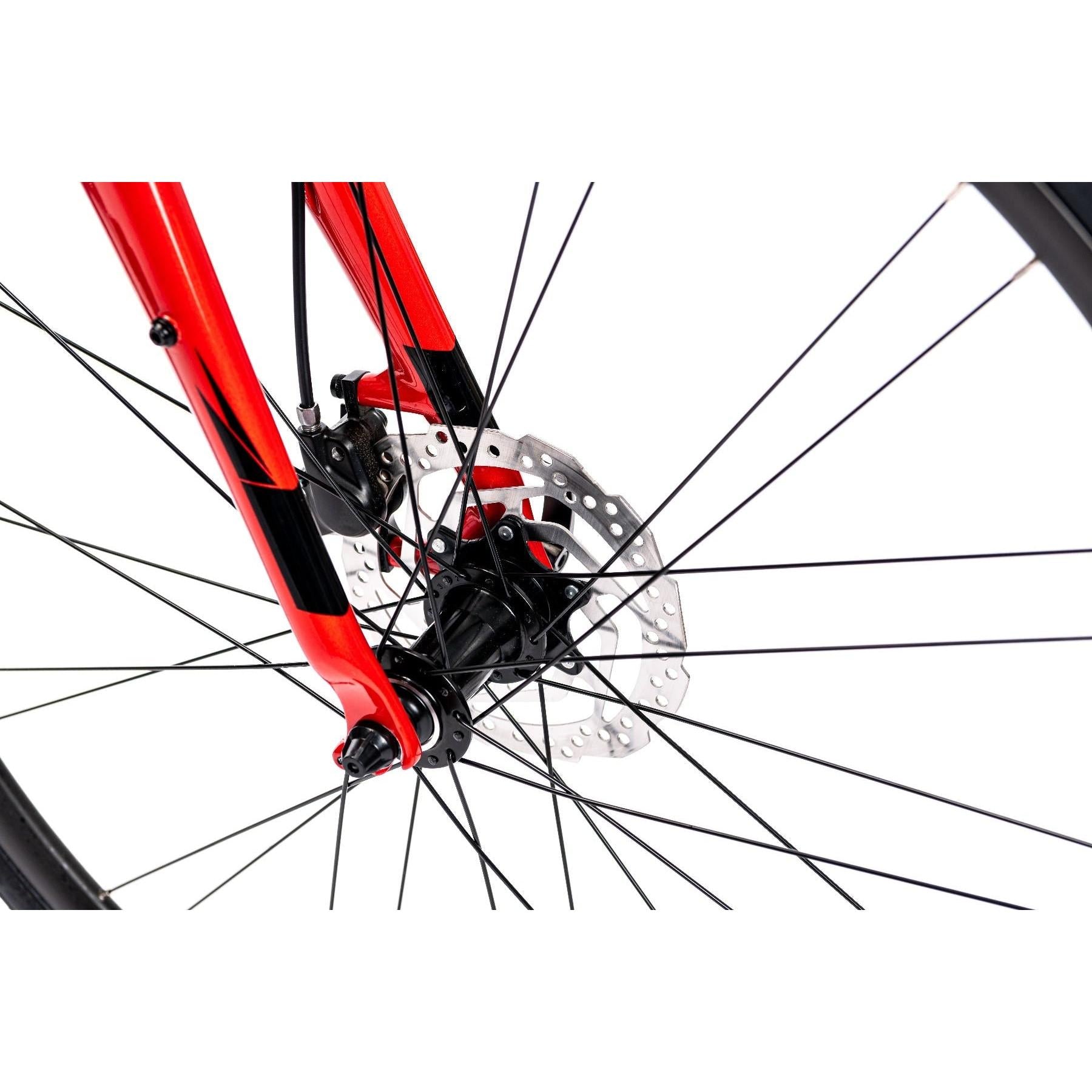 Merida Speeder 200 Flat Bar Road Bike Golden Red/Black