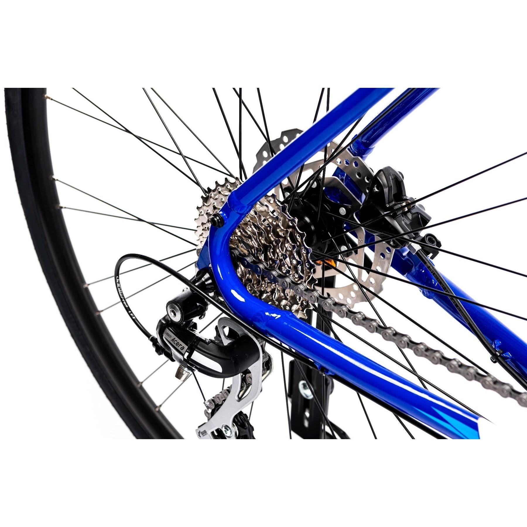 Merida Speeder 100 Flat Bar Road Bike Dark Blue/Blue/White