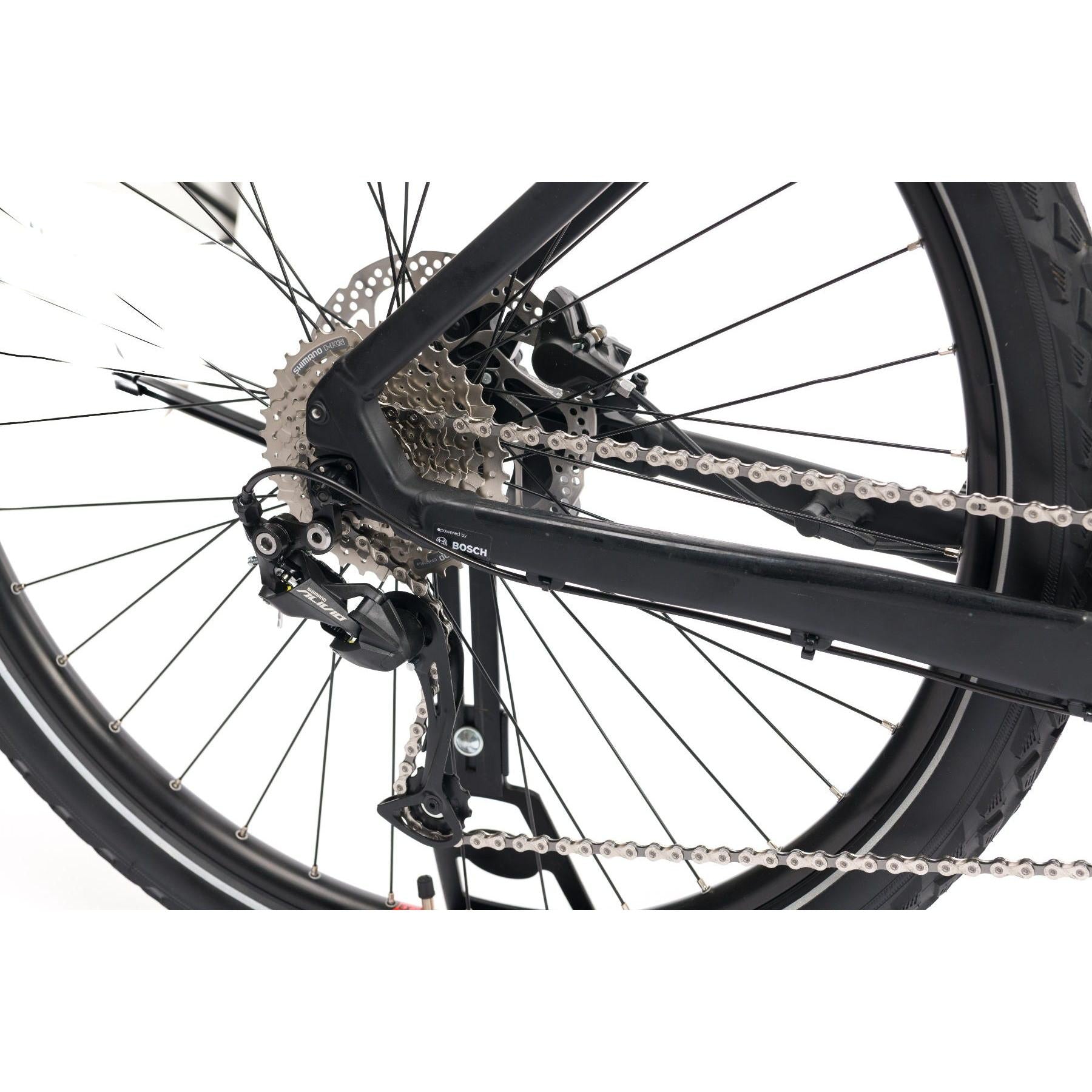 Cube Nature Hybrid ONE 400 Electric Hybrid Bike Black/Red