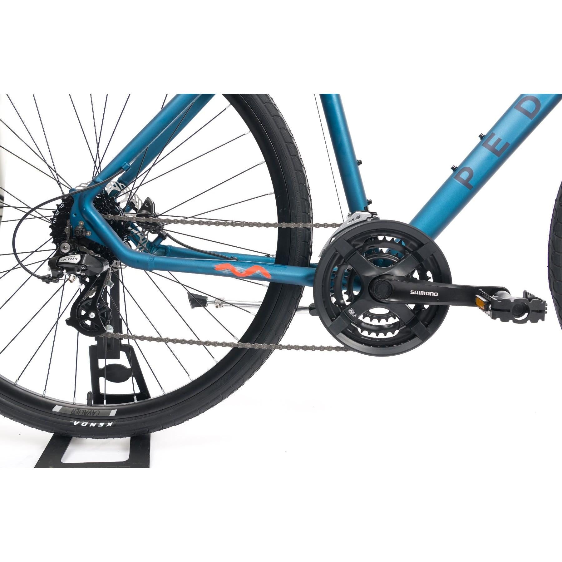 Pedal Cavalier 2 HD Flat Bar Road Bike Marine Blue